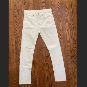 White Levis 510 Size 31 x 32 Excellent Condition